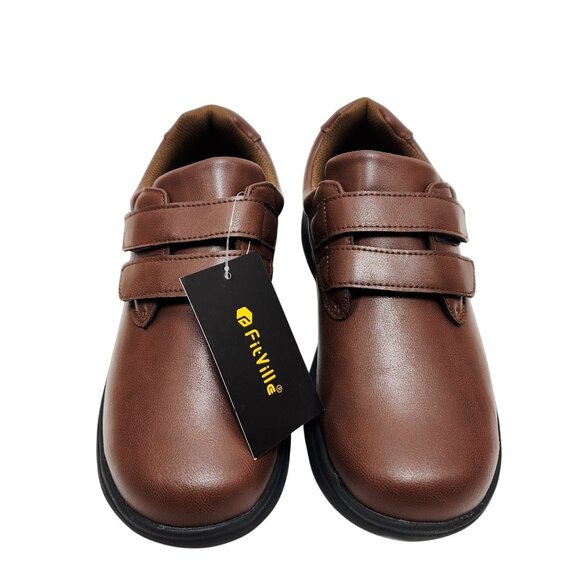 FitVille BriskWalk Elite V3 Womens Chestnut Sneakers - Size 10.5EW - Comfortable - Picture 5 of 15